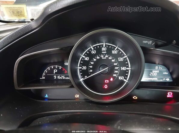 3MZBN1U72JM163008 2018 MAZDA 3 Blue Вид задніх сидінь