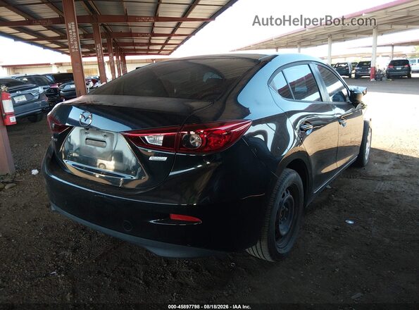 3MZBN1U72JM167446 2018 MAZDA 3 Black Trasero derecho