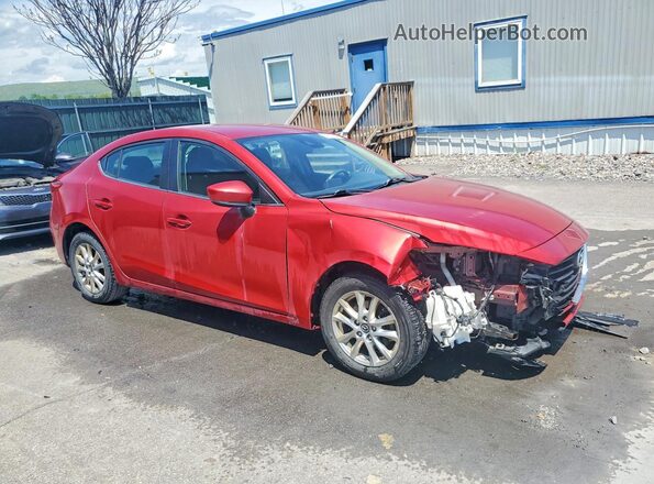 3MZBN1U72JM241867 2018 MAZDA 3 Red წინა მარჯვენა