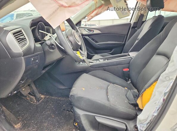 3MZBN1U73HM101868 2017 MAZDA 3 White Вид салону спереду
