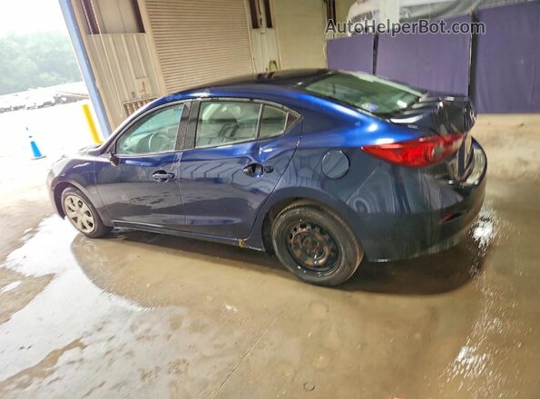 3MZBN1U73HM135888 2017 MAZDA 3 Blue Rear left