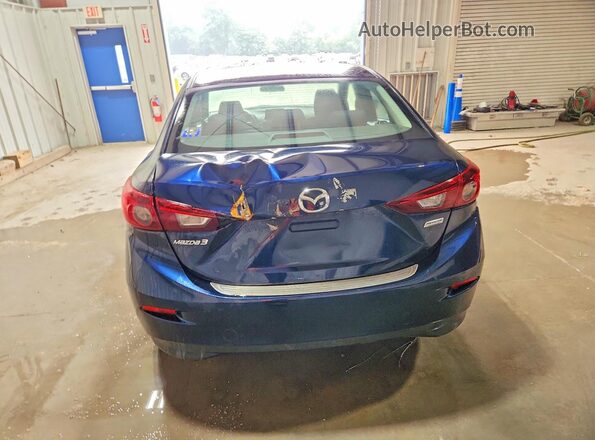 3MZBN1U73HM135888 2017 MAZDA 3 Blue Rear view