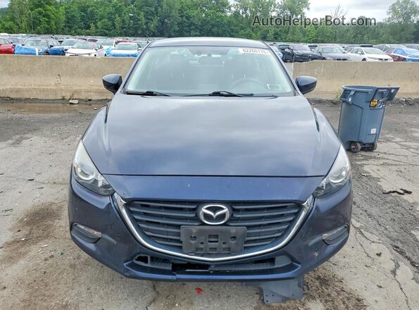 3MZBN1U73HM150195 2017 MAZDA 3 Blue Դիմացի տեսք