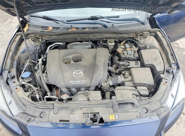 3MZBN1U73HM150195 2017 MAZDA 3 Blue Սալոնի հետևի տեսք