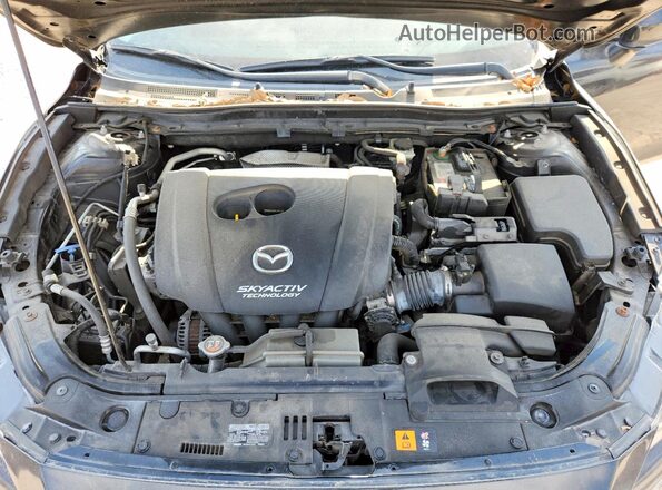 3MZBN1U73HM151301 2017 MAZDA 3 Black Սալոնի հետևի տեսք