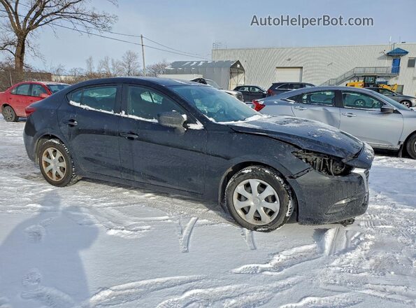 3MZBN1U73JM263733 2018 MAZDA 3 Black წინა მარჯვენა