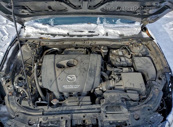 3MZBN1U73JM263733 2018 MAZDA 3 Black უკანა სალონის ხედი