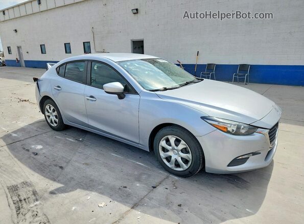 3MZBN1U74HM109204 2017 MAZDA 3 Silver Delantero derecho