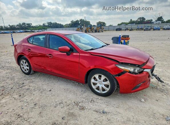3MZBN1U74HM118906 2017 MAZDA 3 Red Delantero derecho
