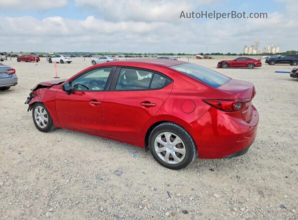 3MZBN1U74HM118906 2017 MAZDA 3 Red Trasero izquierdo