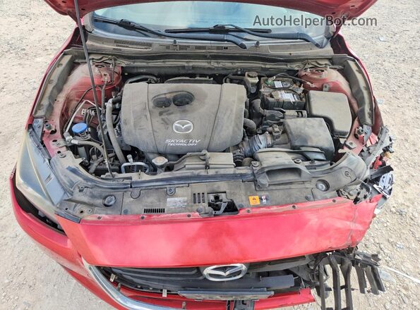 3MZBN1U74HM118906 2017 MAZDA 3 Red Vista interior trasera