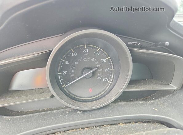 3MZBN1U74JM158425 2018 MAZDA 3 Black Вид щитка приладів