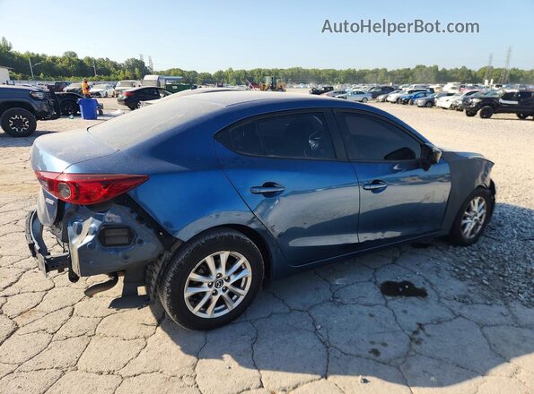 3MZBN1U74JM160031 2018 MAZDA 3 Blue Trasero derecho
