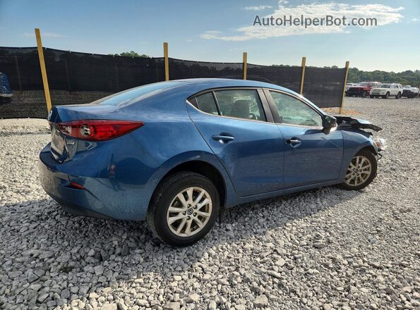 3MZBN1U74JM201242 2018 MAZDA 3 Синий Задняя правая четверть