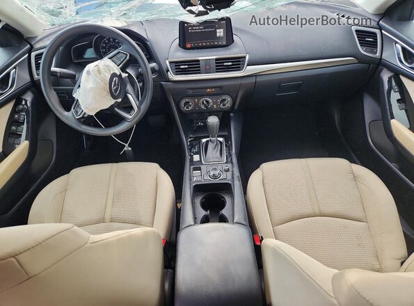 3MZBN1U74JM201242 2018 MAZDA 3 Синий Вид панели приборов