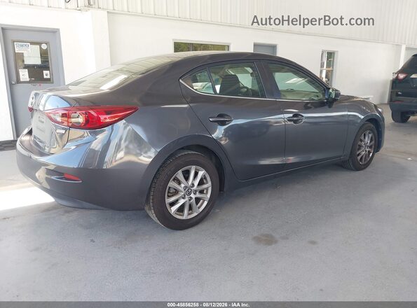 3MZBN1U75JM198531 2018 MAZDA 3 Gray Trasero derecho