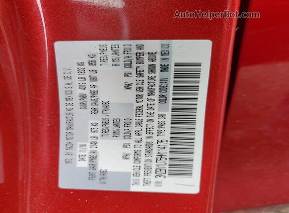 3MZBN1U76HM114176 2017 MAZDA 3 Красный Вид подкапотного пространства