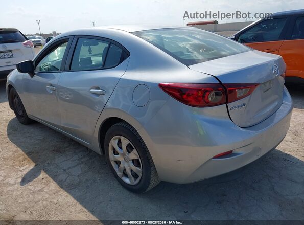 3MZBN1U76HM141782 2017 MAZDA 3 Silver Rear left