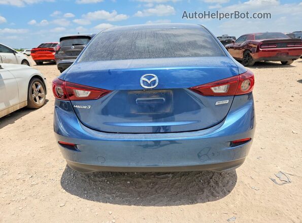 3MZBN1U76JM180510 2018 MAZDA 3 Синий Вид сзади