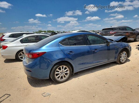 3MZBN1U76JM180510 2018 MAZDA 3 Синий Задняя правая четверть
