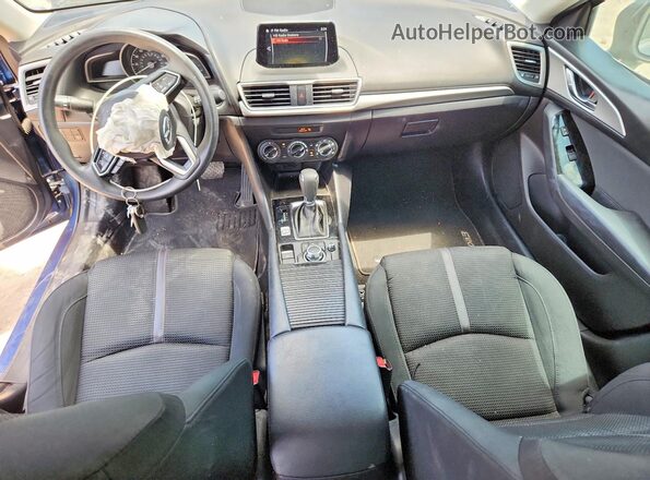 3MZBN1U76JM180510 2018 MAZDA 3 Синий Вид панели приборов