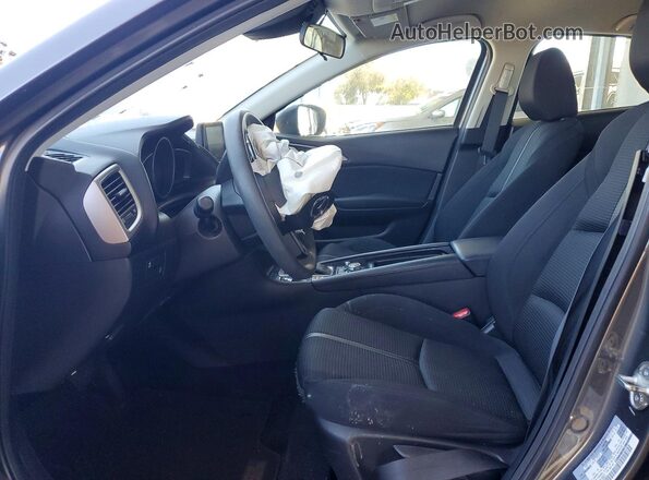 3MZBN1U76JM189837 2018 MAZDA 3 Gray Widok wnętrza z przodu