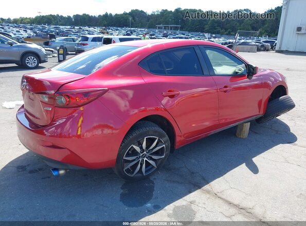 3MZBN1U77HM107091 2017 MAZDA 3 Red უკანა მარჯვენა