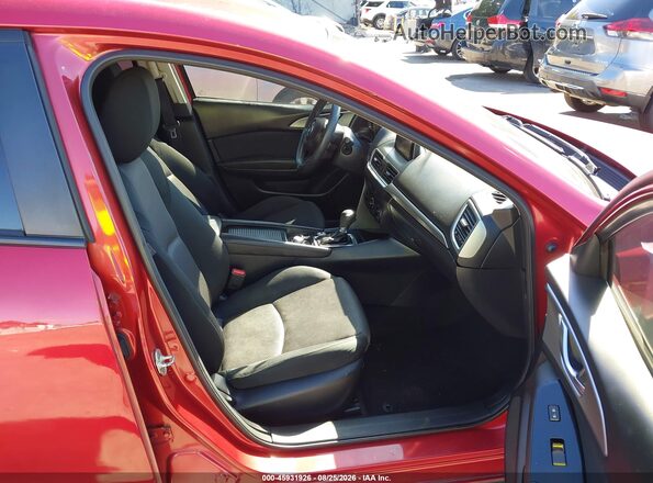 3MZBN1U77HM107091 2017 MAZDA 3 Red წინა სალონის ხედი