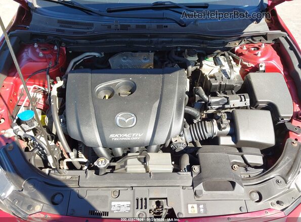 3MZBN1U77HM107091 2017 MAZDA 3 Red უკანა ხედი