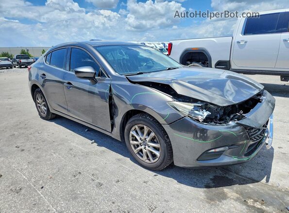 3MZBN1U77HM120536 2017 MAZDA 3 Gray Front right
