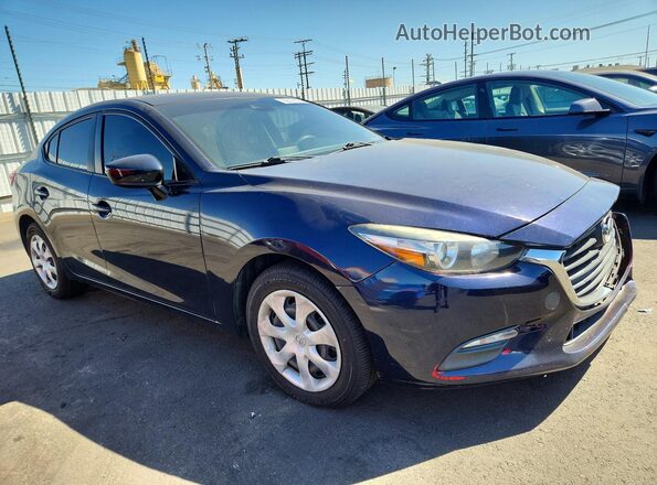 3MZBN1U78JM230968 2018 MAZDA 3 Blue წინა მარჯვენა