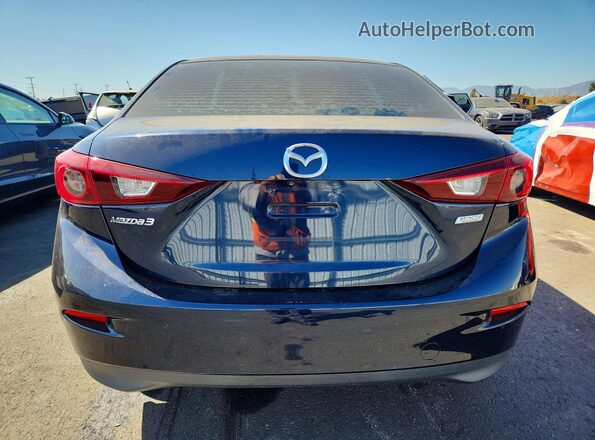 3MZBN1U78JM230968 2018 MAZDA 3 Blue უკანა ხედი