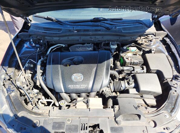 3MZBN1U78JM230968 2018 MAZDA 3 Blue უკანა სალონის ხედი