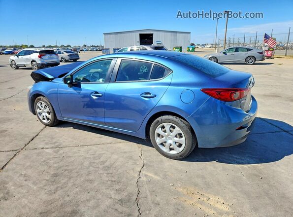 3MZBN1U79HM111479 2017 MAZDA 3 Синий Задняя левая четверть