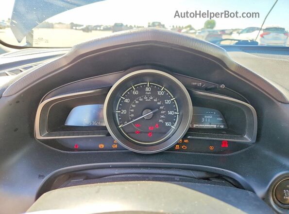 3MZBN1U79HM111479 2017 MAZDA 3 Синий Вид щитка приборов
