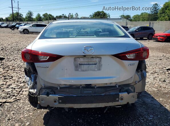 3MZBN1U79HM120134 2017 MAZDA 3 Gray Rear view