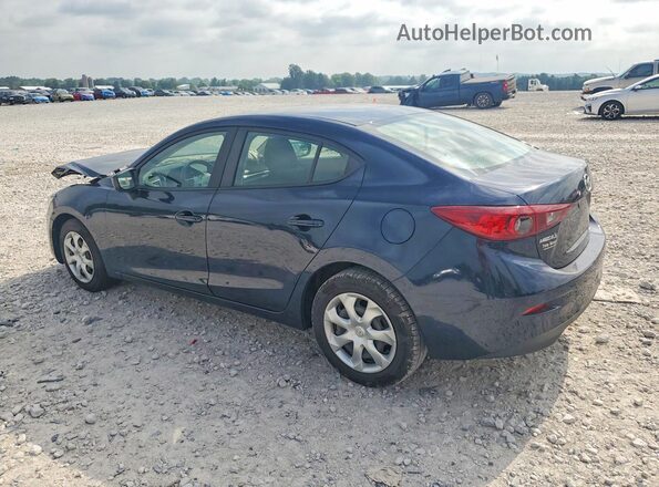 3MZBN1U79JM184888 2018 MAZDA 3 Blue Задня ліва чверть