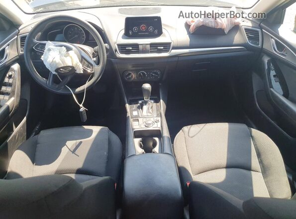 3MZBN1U79JM184888 2018 MAZDA 3 Blue Вид панелі приладів