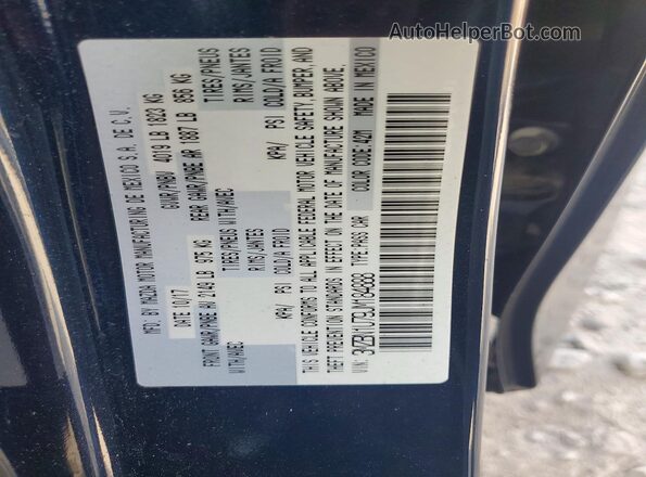 3MZBN1U79JM184888 2018 MAZDA 3 Blue Вид підкапотного простору