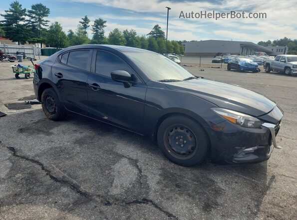 3MZBN1U79JM200913 2018 MAZDA 3 Черный Передняя правая четверть