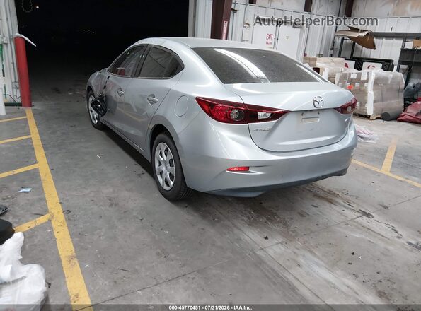 3MZBN1U79JM217162 2018 MAZDA 3 Silver Задня ліва чверть