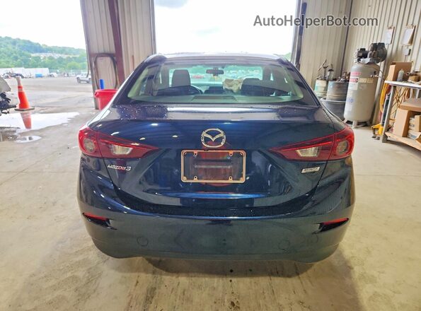 3MZBN1U7XHM100653 2017 MAZDA 3 Blue Rear view