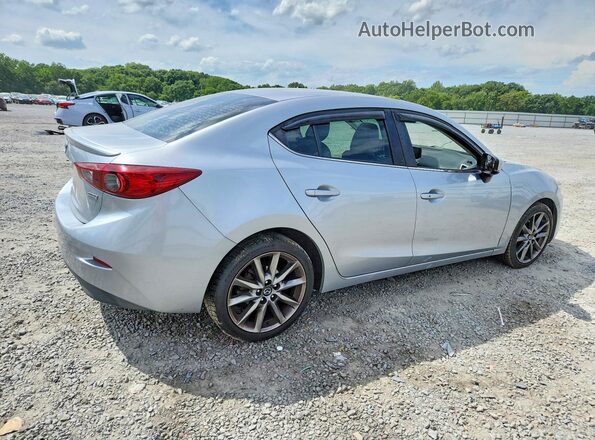 3MZBN1V30JM206045 2018 MAZDA 3 Silver Tył prawy