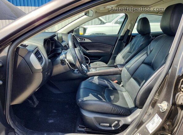 3MZBN1V30JM272904 2018 MAZDA 3 Угольный Вид салона спереди