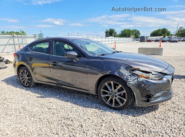 3MZBN1V30JM272904 2018 MAZDA 3 Угольный Передняя правая четверть