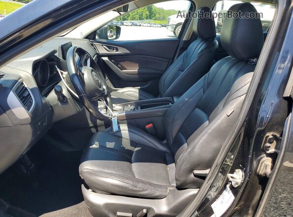 3MZBN1V31JM163318 2018 MAZDA 3 Black Вид салону спереду
