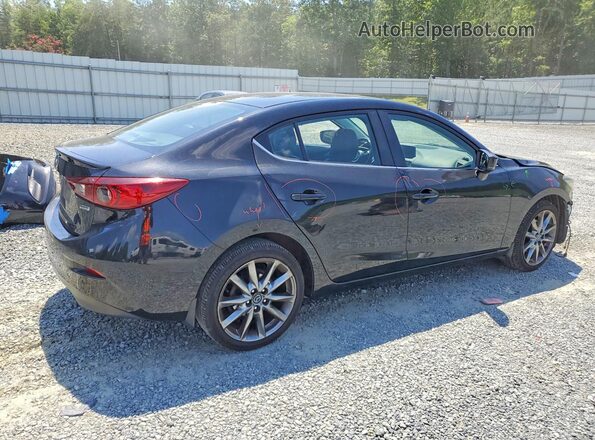 3MZBN1V31JM163318 2018 MAZDA 3 Black Задня права чверть