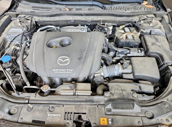 3MZBN1V31JM242097 2018 MAZDA 3 Gray Widok wnętrza z tyłu