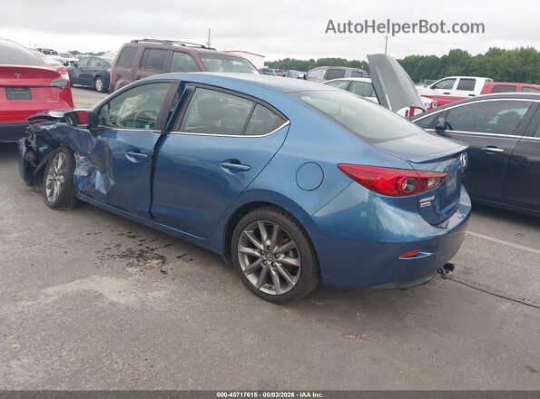 3MZBN1V32JM207567 2018 MAZDA 3 Blue Trasero izquierdo