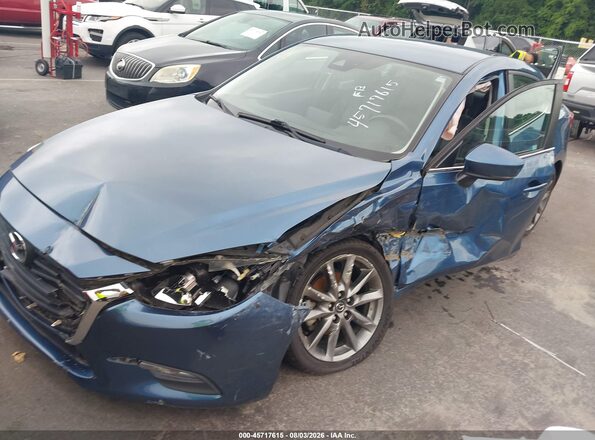 3MZBN1V32JM207567 2018 MAZDA 3 Blue Vista tres cuartos delantera izquierda